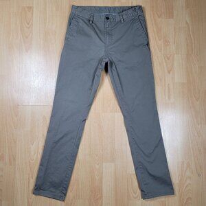 Vuori Collins Chino Pants Men's Size 30x29 Stretch Slim Casual Flat Front
